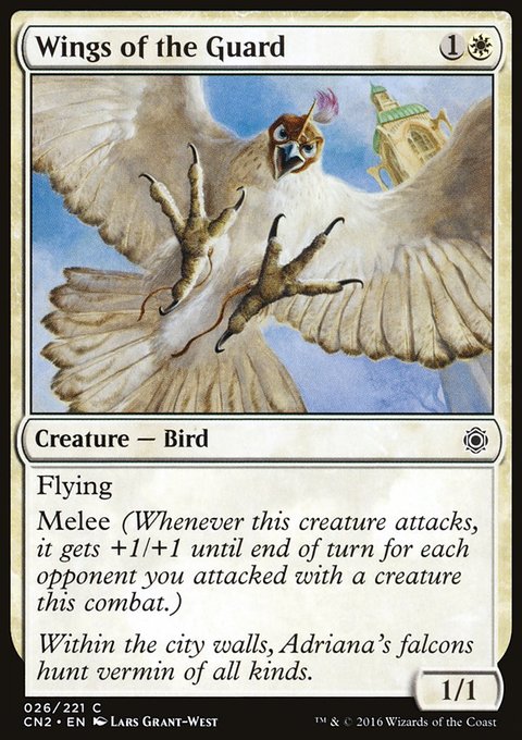 Wings of the Guard, Conspiracy: Take the Crown #26, Magic: The Gathering card