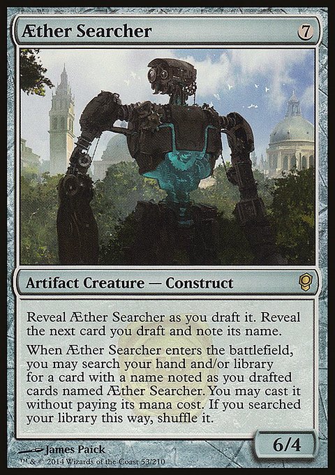 Aether Searcher, Conspiracy #53, Magic: The Gathering card
