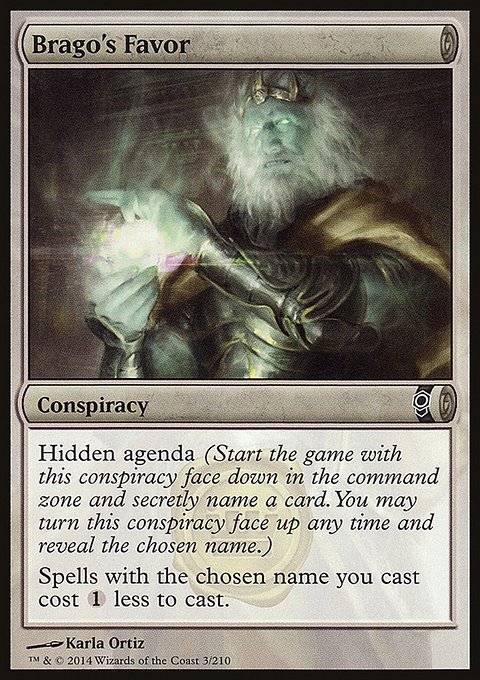 Brago's Favor, Conspiracy #3, Magic: The Gathering card