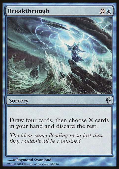 Breakthrough, Conspiracy #92, Magic: The Gathering card