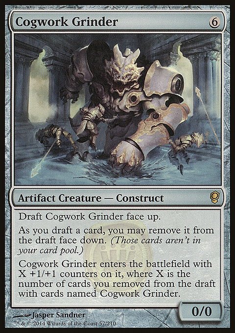 Cogwork Grinder, Conspiracy #57, Magic: The Gathering card