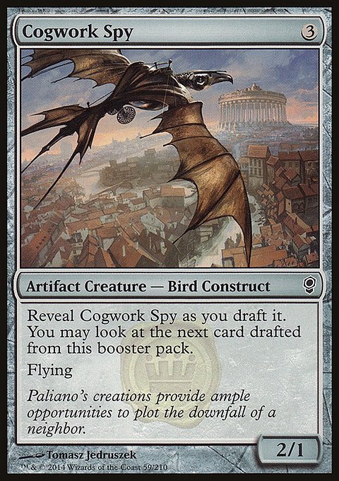 Cogwork Spy, Conspiracy #59, Magic: The Gathering card