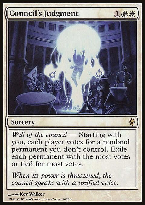 Council's Judgment, Conspiracy #16, Magic: The Gathering card