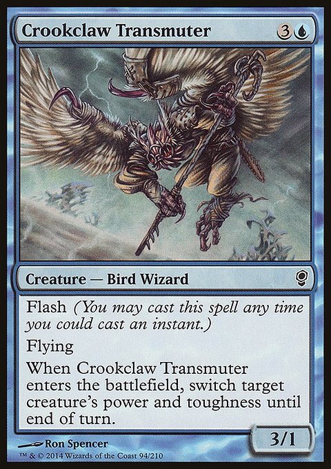 Crookclaw Transmuter, Conspiracy #94, Magic: The Gathering card