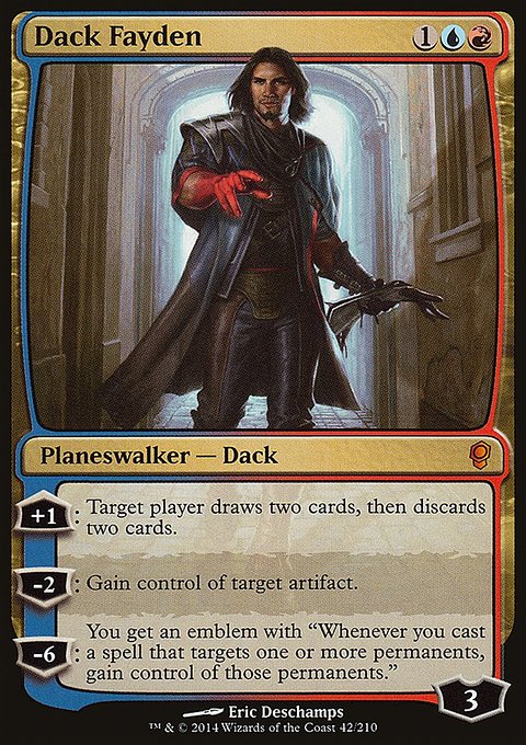 Dack Fayden, Conspiracy #42, Magic: The Gathering card