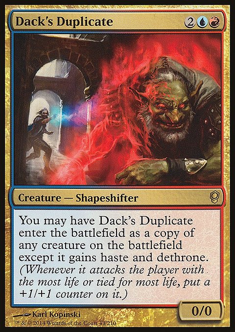 Dack's Duplicate, Conspiracy #43, Magic: The Gathering card