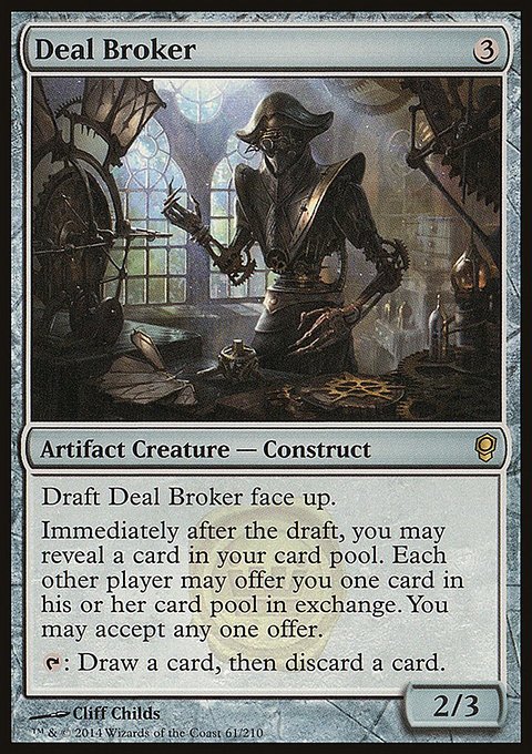 Deal Broker, Conspiracy #61, Magic: The Gathering card