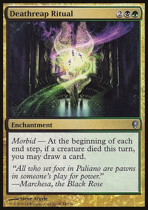 Deathreap Ritual, Conspiracy #44, Magic: The Gathering card