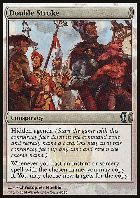 Double Stroke, Conspiracy #4, Magic: The Gathering card