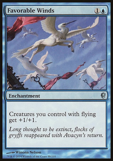 Favorable Winds, Conspiracy #98, Magic: The Gathering card