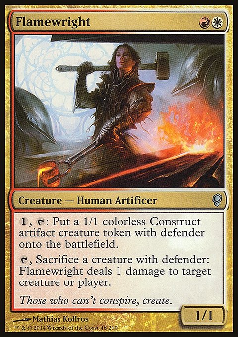 Flamewright, Conspiracy #46, Magic: The Gathering card