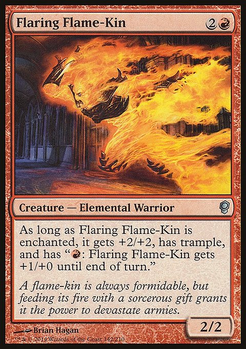 Flaring Flame-Kin, Conspiracy #142, Magic: The Gathering card