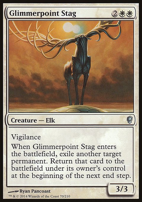 Glimmerpoint Stag, Conspiracy #70, Magic: The Gathering card