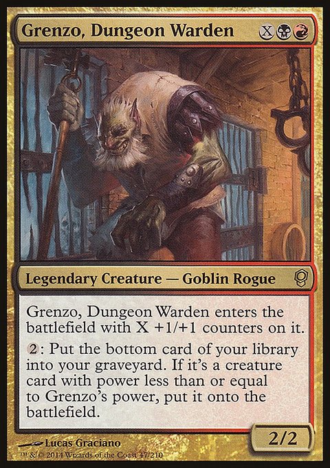 Grenzo, Dungeon Warden, Conspiracy #47, Magic: The Gathering card