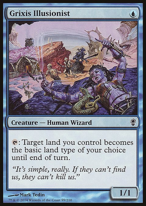 Grixis Illusionist, Conspiracy #99, Magic: The Gathering card