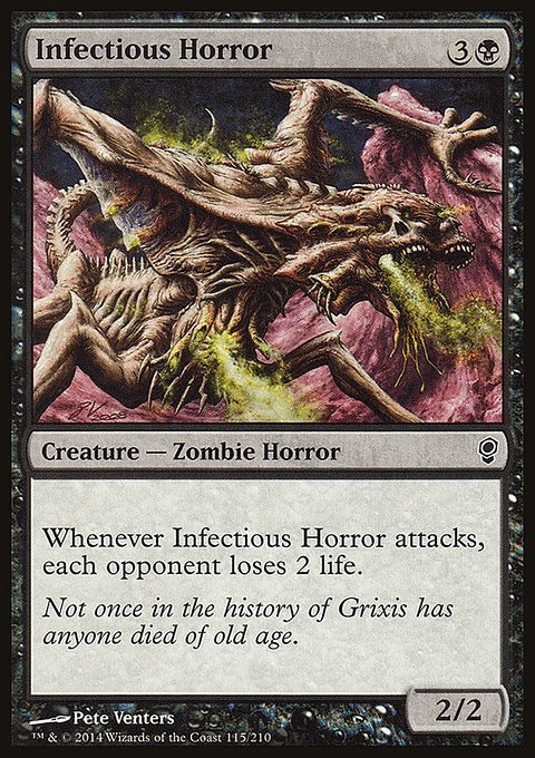 Infectious Horror, Conspiracy #115, Magic: The Gathering card
