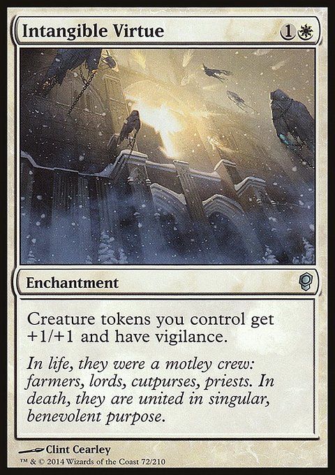 Intangible Virtue, Conspiracy #72, Magic: The Gathering card
