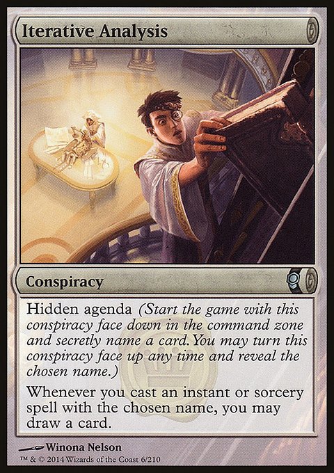 Iterative Analysis, Conspiracy #6, Magic: The Gathering card