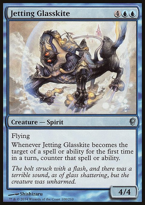 Jetting Glasskite, Conspiracy #100, Magic: The Gathering card