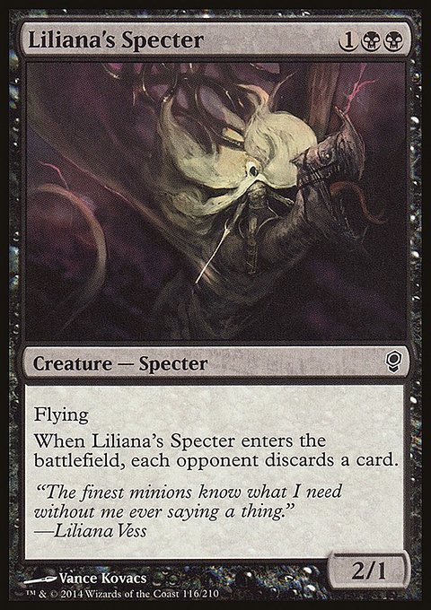 Liliana's Specter, Conspiracy #116, Magic: The Gathering card