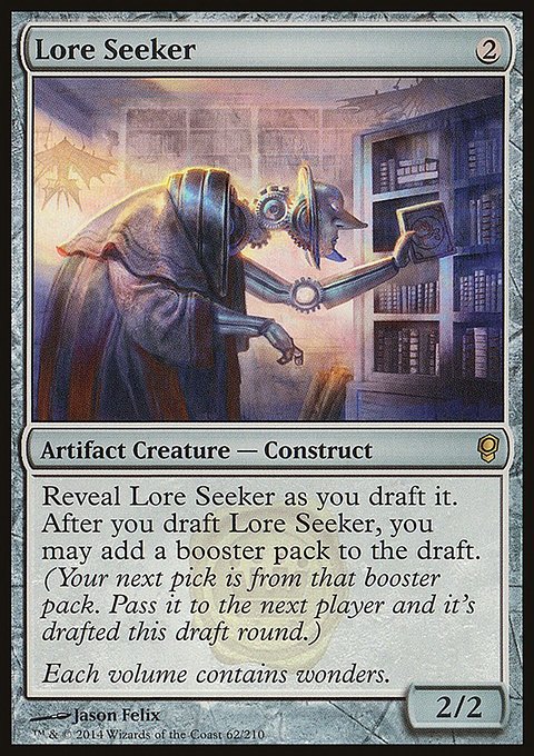 Lore Seeker, Conspiracy #62, Magic: The Gathering card