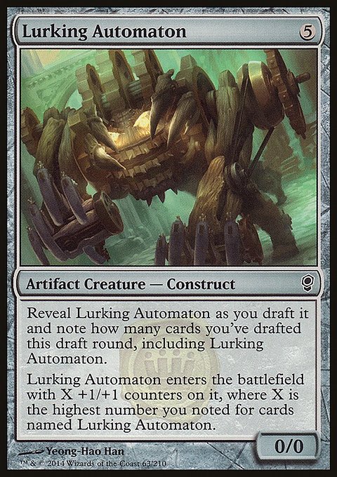 Lurking Automaton, Conspiracy #63, Magic: The Gathering card