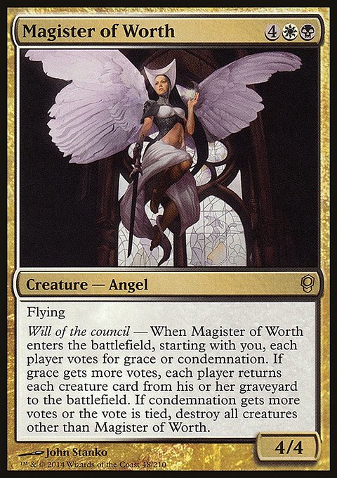 Magister of Worth, Conspiracy #48, Magic: The Gathering card