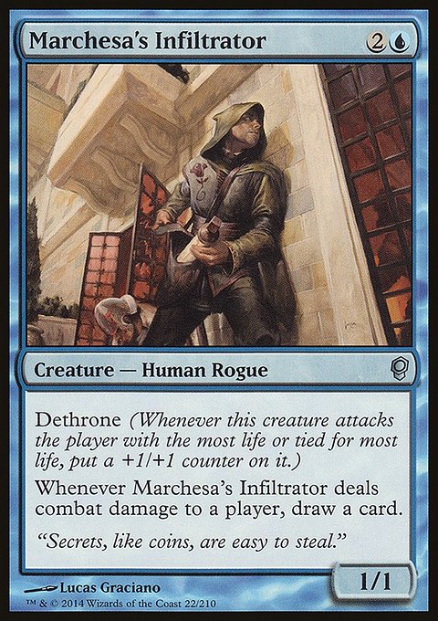 Marchesa's Infiltrator, Conspiracy #22, Magic: The Gathering card