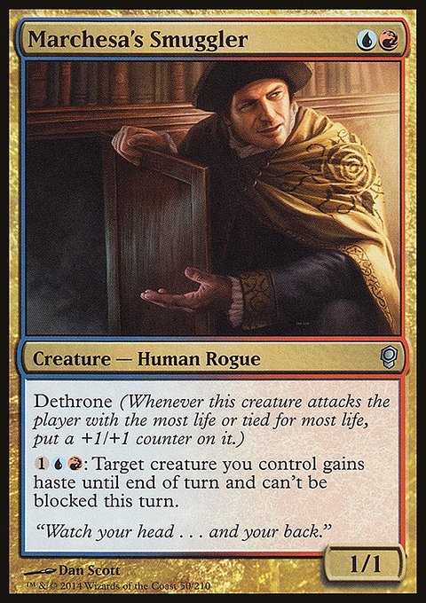 Marchesa's Smuggler, Conspiracy #50, Magic: The Gathering card
