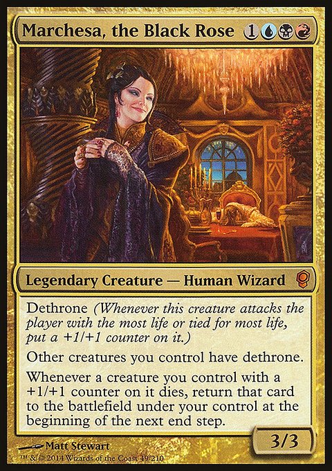 Marchesa, the Black Rose, Conspiracy #49, Magic: The Gathering card