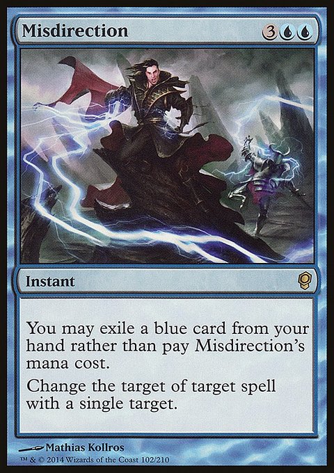 Misdirection, Conspiracy #102, Magic: The Gathering card