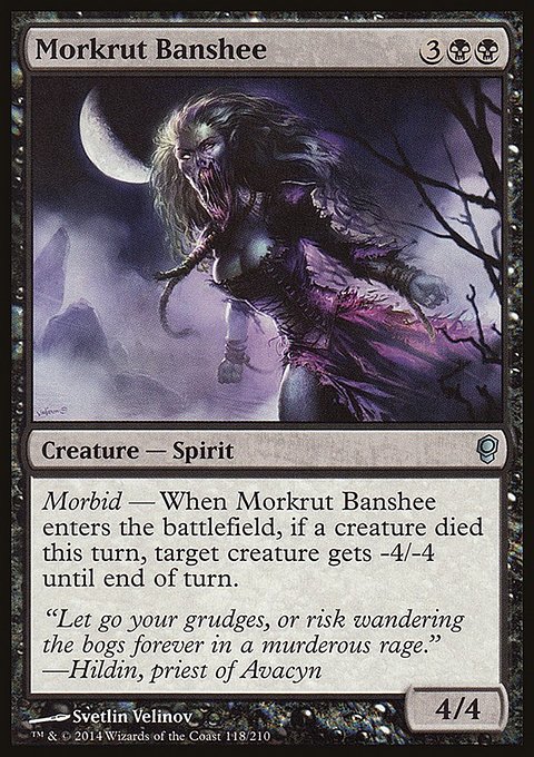 Morkrut Banshee, Conspiracy #118, Magic: The Gathering card