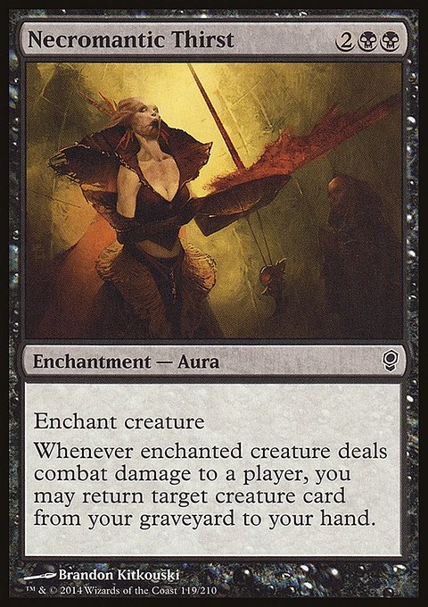 Necromantic Thirst, Conspiracy #119, Magic: The Gathering card
