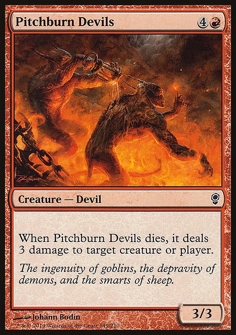 Pitchburn Devils, Conspiracy #149, Magic: The Gathering card