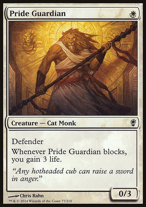 Pride Guardian, Conspiracy #77, Magic: The Gathering card