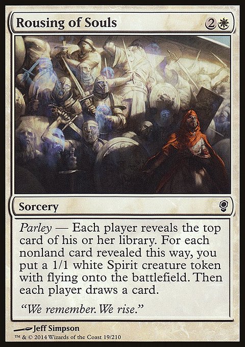 Rousing of Souls, Conspiracy #19, Magic: The Gathering card