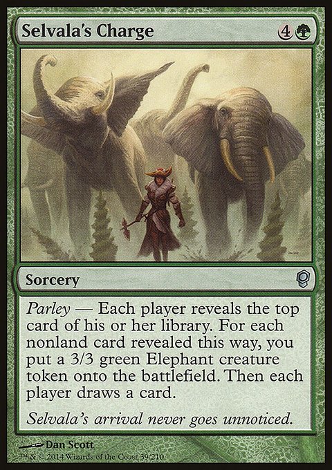Selvala's Charge, Conspiracy #39, Magic: The Gathering card