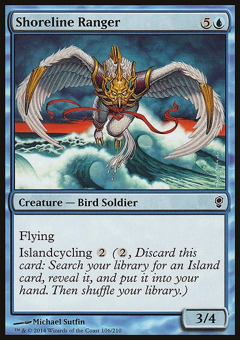 Shoreline Ranger, Conspiracy #106, Magic: The Gathering card