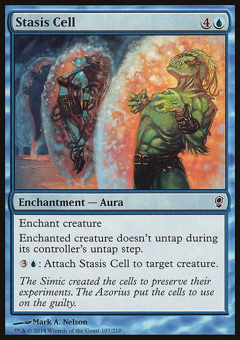 Stasis Cell, Conspiracy #107, Magic: The Gathering card