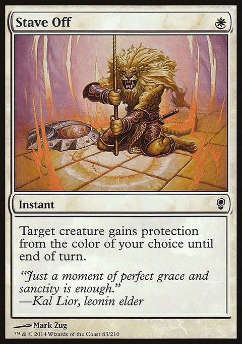 Stave Off, Conspiracy #83, Magic: The Gathering card