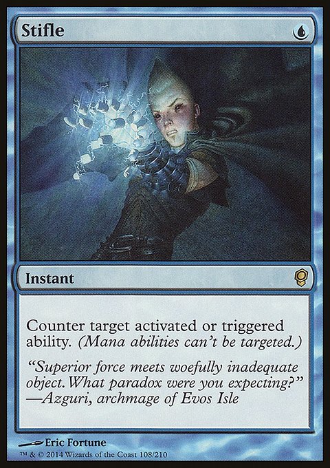 Stifle, Conspiracy #108, Magic: The Gathering card