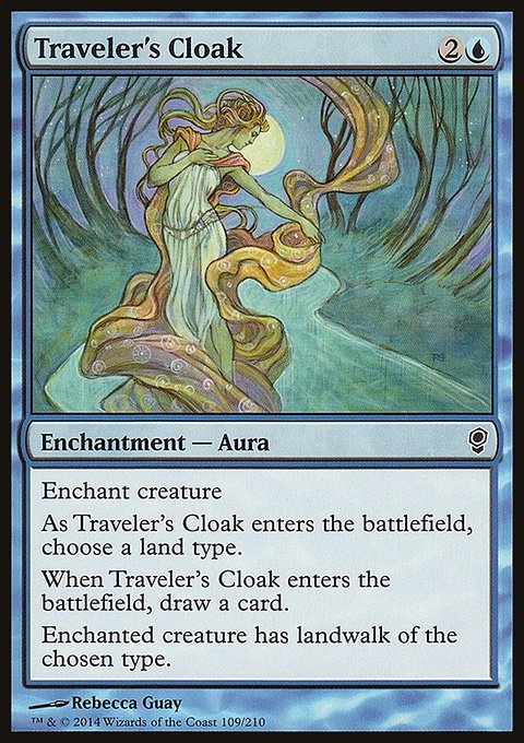 Traveler's Cloak, Conspiracy #109, Magic: The Gathering card