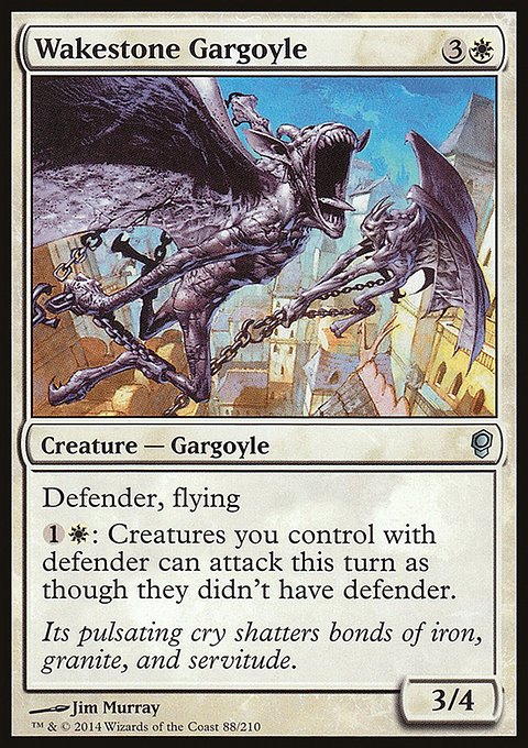 Wakestone Gargoyle, Conspiracy #88, Magic: The Gathering card