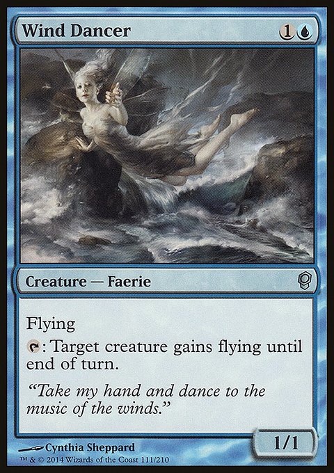 Wind Dancer, Conspiracy #111, Magic: The Gathering card