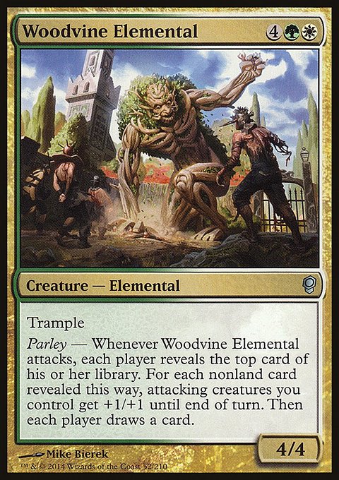 Woodvine Elemental, Conspiracy #52, Magic: The Gathering card