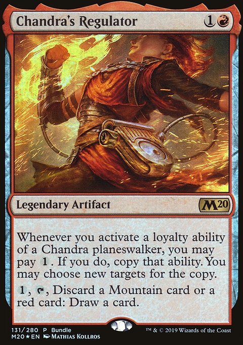 Chandra's Regulator, Core Set 2020 Promos #131, Magic: The Gathering card