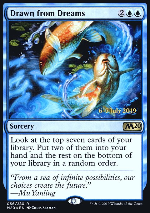 Drawn from Dreams, Core Set 2020 Promos #56s, Magic: The Gathering card