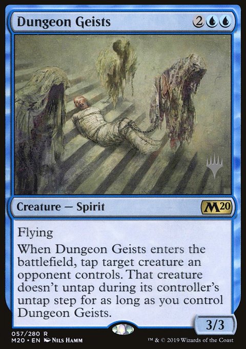Dungeon Geists, Core Set 2020 Promos #57p, Magic: The Gathering card