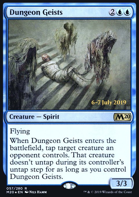 Dungeon Geists, Core Set 2020 Promos #57s, Magic: The Gathering card