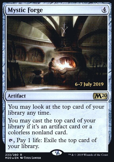 Mystic Forge, Core Set 2020 Promos #233s, Magic: The Gathering card